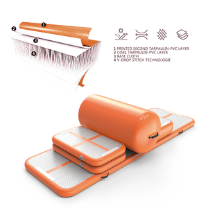 3 m de fábrica barato pista de aire inflable de <span class=keywords><strong>Airtrack</strong></span> con aire piso de gimnasia colchoneta para venta - Product Image 5