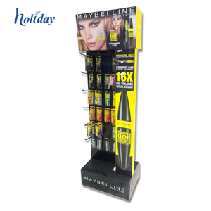 Logo personalizzato di Trucco Mac Scaffale Cosmetico Cremagliera cartone Cosmetici display Stand - Product Image 6