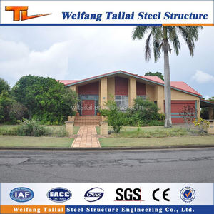 Struktur Baja Kecil Sederhana Rencana Vila Struktur Baja Bangunan Prefabrikasi - Product Image 4