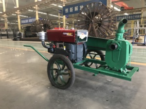 Sistema de Riego Móvil para Granjas TOENTER 8.8CP con 10 Aspersores, Construcción Metálica, Conexión IoT, Ahorro de Agua - Product Image 3