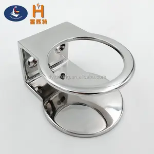Boat marine stainless steel 316 cupholder for boat/ yacht/car single cup holder
