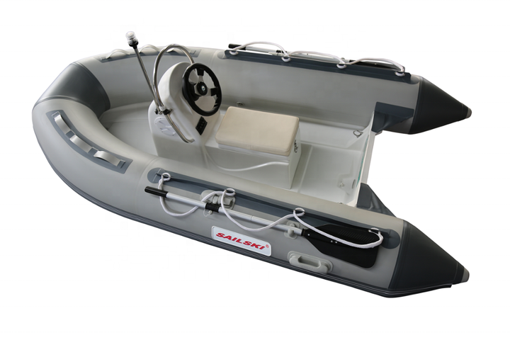 SAILSKI 3m/10ft RIBボートRIB300、ジョッキーコンソールとシート付き 