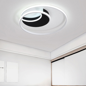 Lustre Plafonniers LED Lampe Pour Salon Chambre Étude Chambre Déco Maison Moderne <span class=keywords><strong>Blanc</strong></span> Plafonnier <span class=keywords><strong>mont</strong></span>é en surface - Product Image 3