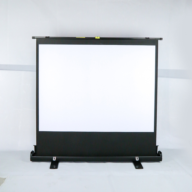 Projector Screen with Stand 100inch - Indoor and Outdoor Projection Screen for Movie or Office Presentation - 4:3 HD Premium Wri