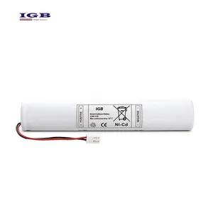 Bateria nicd d4500mah 3.6v para drivers de emergência led