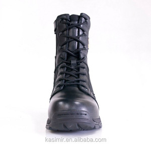 <span class=keywords><strong>Bottes</strong></span> tactiques de combat en <span class=keywords><strong>cuir</strong></span> <span class=keywords><strong>noir</strong></span> sur mesure, fabrication Hanagal, ODM, OBM, vente en gros, OEM - Product Image 1