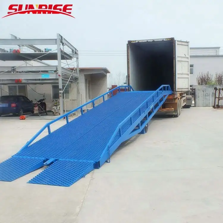 Contenitore di scarico/carrello elevatore Container mobile di carico del bacino del rampe