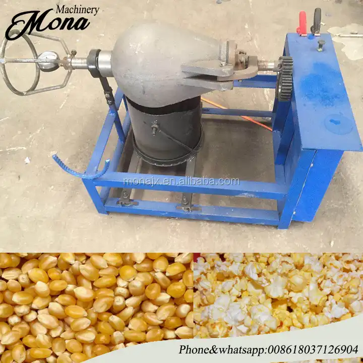Mini Electric Popcorn Maker, Fully Automatic Household Popcorn Machine