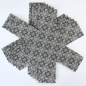 Color Negro tela no tejida perforada aguja pan protectores - Product Image 5