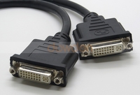 DMS-59 macho a Dual 2 DVI 24 + 5 hembra, Cable de extensión del divisor para tarjetas gráficas y el Monitor
