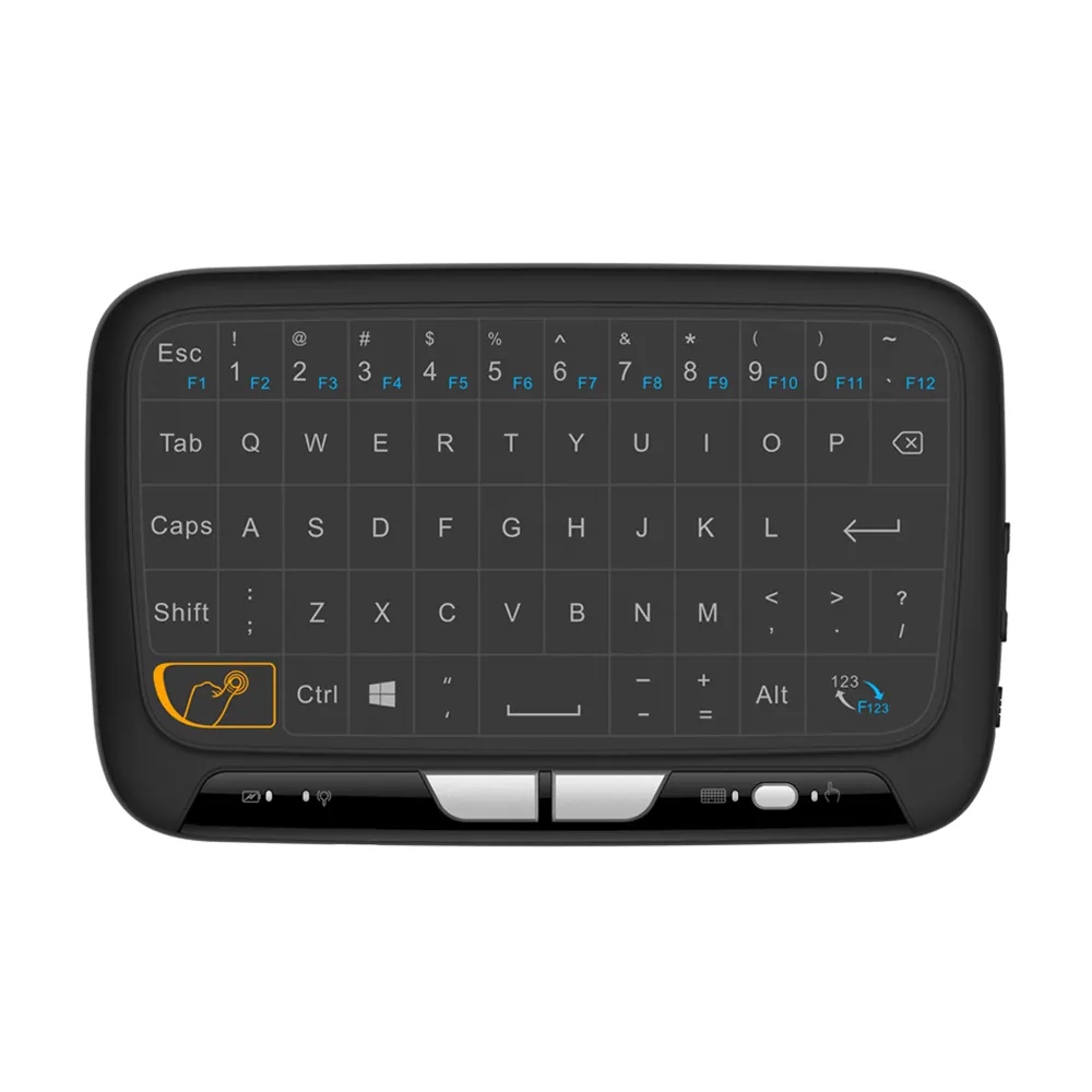 Baru 2017 Hot Jual 2.4G Mini Wireless H18 Keyboard dengan Touchpad