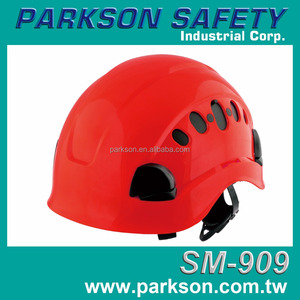 หมวกนิรภัยปีนเขา PARKSON Taiwan รุ่น SM-909 สำหรับป่าไม้ ออกแบบระบายอากาศได้ดี เหมาะสำหรับปีนหน้าผาในป่า ป้องกันการตกจากที่สูง - Product Image 5