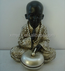 Jade modern estatuas monje shaolin - Product Image 2