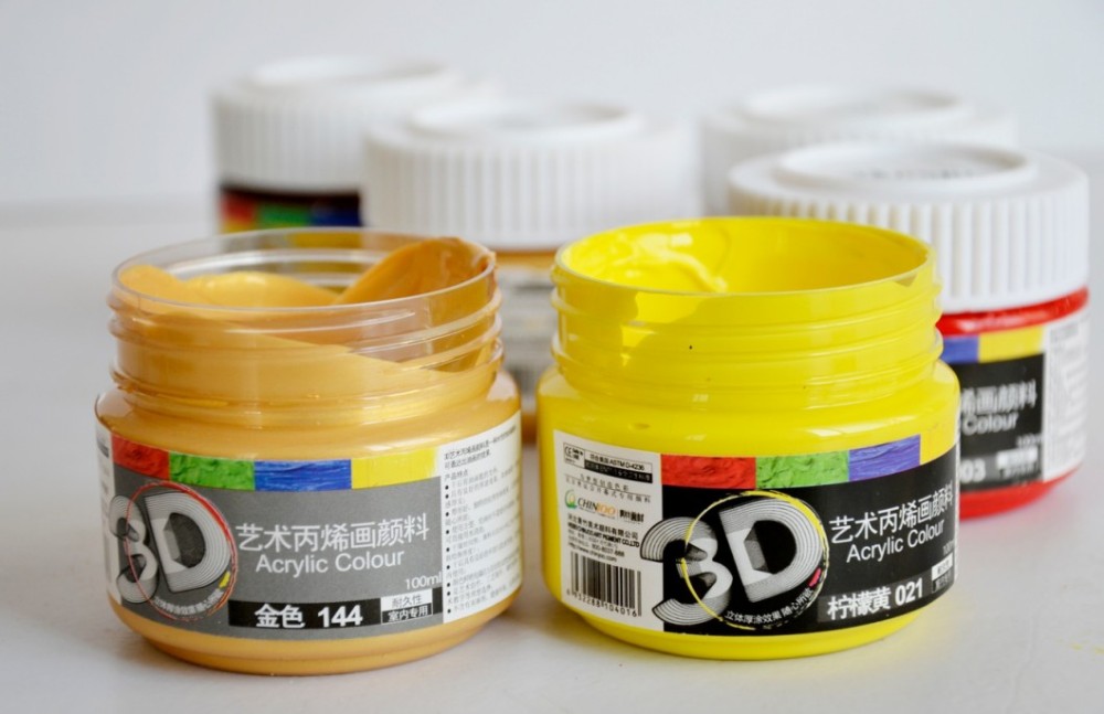 Vernice acrilica 3D atossica