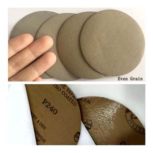 Disco de lijado de papel abrasivo de gancho y bucle húmedo y seco de 3 pulgadas y 75mm, herramientas abrasivas, papel de lija para Metal, cuidado automático, pulido - Product Image 5