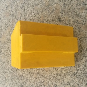 Bền môi trường màu vàng PU bánh xe chocks tam giác đầy màu sắc hình dạng sản phẩm nhựa cho xe ô tô - Product Image 5