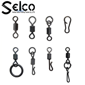 Accessoires de pêche à la <span class=keywords><strong>carpe</strong></span> pivot allongé en forme de Q noir mat 4 #, 7 #, 12 # - Product Image 5