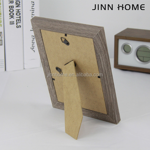 Jinnhome thân thiện với môi nghệ thuật cổ điển khung đơn giản MDF vui funia gỗ khung ảnh 6x8 "tùy chỉnh thăng hoa thủy tinh nhà cao - Product Image 5