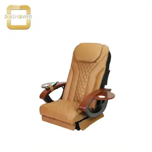 Pedicure stoel onderdelen leather cover geel kleur stoel te koop