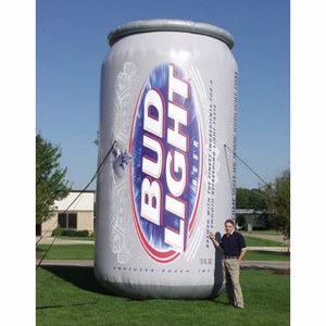Globo Gigante Inflable de Botella de Cerveza de 6 m, Vaso de <span class=keywords><strong>Agua</strong></span> Inflable de Plástico - Product Image 4
