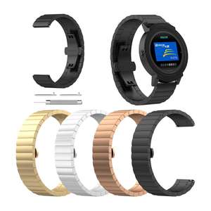 Tschick per <span class=keywords><strong>cinturino</strong></span> Ticwatch Pro, <span class=keywords><strong>cinturino</strong></span> per orologio da 22mm <span class=keywords><strong>cinturino</strong></span> per <span class=keywords><strong>Smartwatch</strong></span> in metallo Premium regolabile a sgancio rapido - Product Image 1