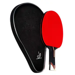 6 Ster Premium Pingpong Paddle - Bonus Professionele Case-Geavanceerde Tafeltennis Racket-Ittf Goedgekeurd Rubber