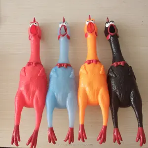 Bestseller Produkte 2019 in den USA Squeeze Scream Chicken 6 Alter Kinder Stress Tiers pielzeug