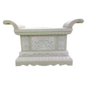 Çin atalarının salonu doğal taş oyma büyük masa budist ekran haraç sunak buda masa satılık - Product Image 4