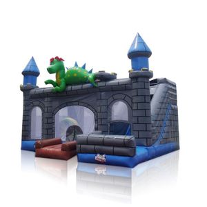 Videur gris gonflable de château sautant de château de dragon maléfique gonflable de prix usine à <span class=keywords><strong>vendre</strong></span> - Product Image 2