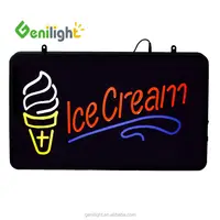 High Visibility LED Ice Cream Sign