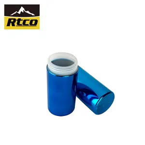 Bottle Supplements RTCO New Styles Designs Sports Chromed Bottles For Health Food And Dietary Supplements