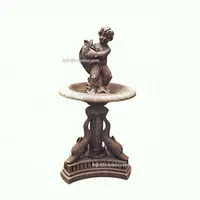 Progettazione decorativa della fontana di acqua della statua del cherubino del giardino esterno del cortile all'ingrosso della cina, fontana all'aperto della cascata