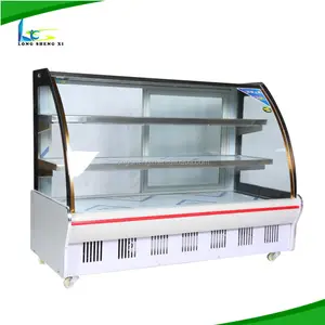 Automatic defrost cold showcase display refrigerator /display fridge for cold dishes