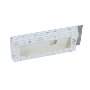 Nuova Scatola Personalizzata con Logo per Clip Ciuccio, Confezione per Dentaruoli Neonati con Finestra Trasparente in PVC - Product Image 5