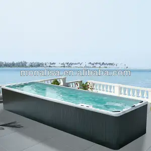 Outdoor 10+ Person Swimming Pool Spa M-3326 Acrylic Massage Bathtub Massage Hot Tub Freestanding 7 Pcs Drop in or Free Standing
