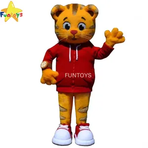Funtoys CE Daniel Tiger 毛皮吉祥物服装 Fursuit 为成人