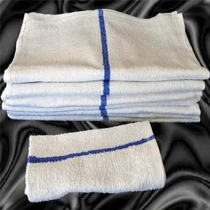 Khăn Lau Nhà Bếp Sọc Trắng, Khăn Lau Nhà Bếp Dạng Thanh 100% Cotton Giá Rẻ