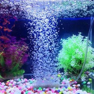 HiSin/HaiXin WS080-4 D100mm Pierre à air en céramique et caoutchouc pour <span class=keywords><strong>aquarium</strong></span>, micro-bulles, pompe à oxygène, composants écologiques - Product Image 3