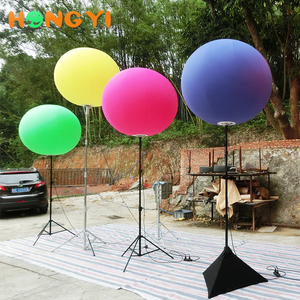 Exposición de encargo <span class=keywords><strong>del</strong></span> soporte <span class=keywords><strong>del</strong></span> globo inflable <span class=keywords><strong>bola</strong></span> iluminación led globo de publicidad al aire libre - Product Image 1