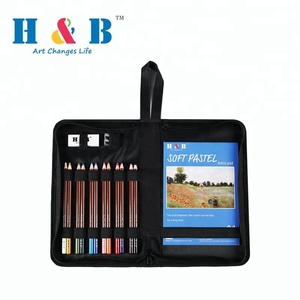 16 unids pastel lápiz dibujo de arte con bolsa de nylon - Product Image 1