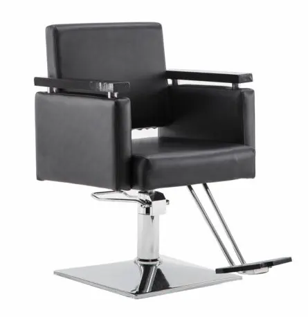 블랙 핫 세일 유압 이발사 의자; 새로운 유압 살롱 뷰티 스파 스타일링 장비; 현대 스타일링 살롱 이발 의자