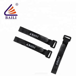 Kauçuk kaplama magic bant kanca ve döngü kablo bağı <span class=keywords><strong>2</strong></span> "plastik toka ile - Product Image 6