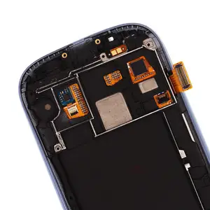 Đen và Trắng LCD Màn Hình Cảm Ứng Digitizer Cho Samsung Galaxy SIII S3 T999 LCD Digitizer Hội