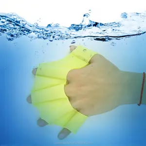 Palmes à main en silicone non toxique, pour natation, nouveauté 2016