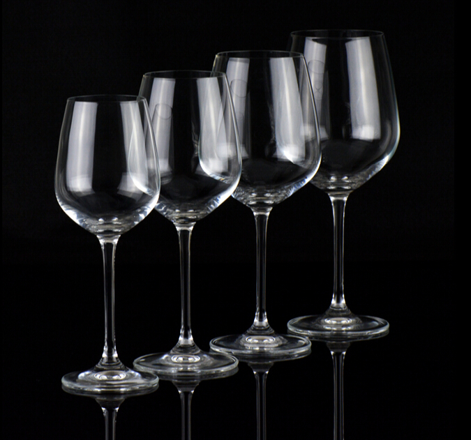 Haonai Red wine tasting glasses Glass Red Wine Goblets Glass White Wine Goblets