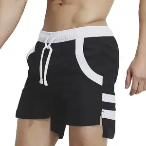 Loq moq gepersonaliseerde groothandel custom design custom beach shorts mannen