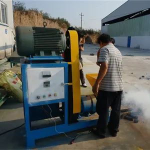 Maquinaria de briquetas de serrín de haya de alta calidad, máquina de briquetas de carbón