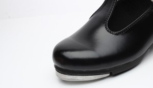 En gros Professionnel <span class=keywords><strong>Pas</strong></span> <span class=keywords><strong>Cher</strong></span> Enfants Filles Noir PU <span class=keywords><strong>Chaussures</strong></span> de <span class=keywords><strong>Claquettes</strong></span> Danse - Product Image 4
