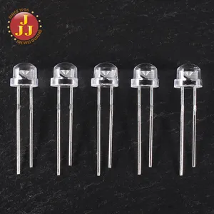 Mũ Rơm 5Mm Led Diode Đỏ/Vàng/Xanh/Trắng/Xanh/Hồng/Tím Màu