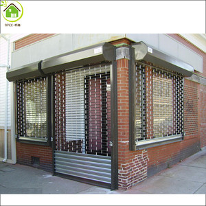 Calandre roulante en aluminium et acier, 1 pièce, <span class=keywords><strong>grille</strong></span> <span class=keywords><strong>de</strong></span> <span class=keywords><strong>sécurité</strong></span> avant <span class=keywords><strong>pour</strong></span> <span class=keywords><strong>magasin</strong></span>/<span class=keywords><strong>magasin</strong></span> - Product Image 6